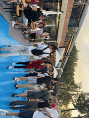 Outdoor food market and festival in Chaoyang District, Beijing