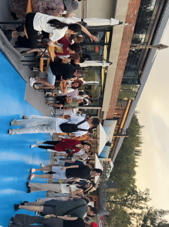 Outdoor food market and festival in Chaoyang District, Beijing