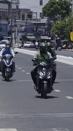 Morning street life documented in Nha Trang Ward