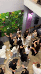 Dinner celebration with dancing held in Karlovo, Bulgaria