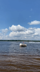 Jet ski racing event on Perm waterway