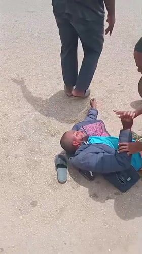 Traffic accident leaves man injured in Bukuru, Nigeria