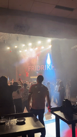 Concert crowds dance to DJ Fridrikh performance in Ufa