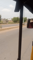 Street scenes captured from vehicle in Rido, Nigeria