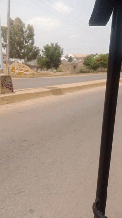 Street scenes captured from vehicle in Rido, Nigeria