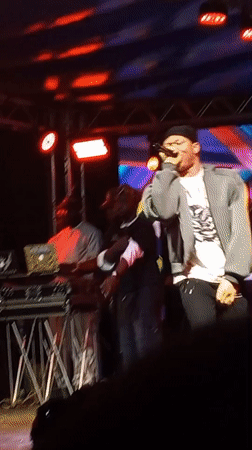 Live concert night at Confluence Stadium, Lokoja
