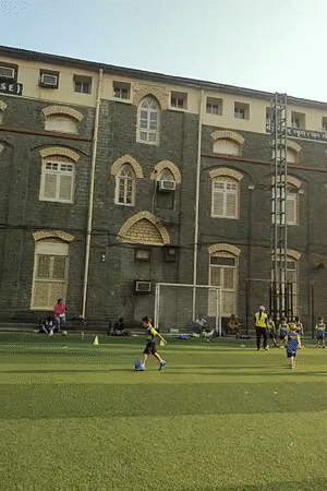 Youth soccer practice observed in Mumbai