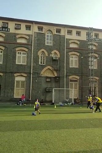 Youth soccer practice observed in Mumbai