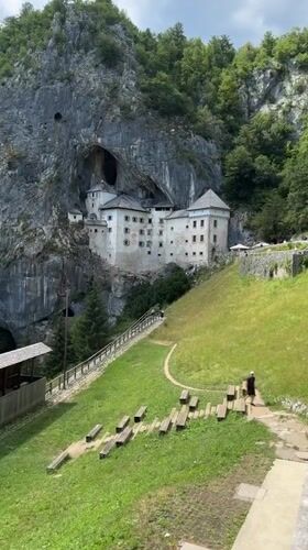 Predjama Castle, Slovenia's cliff-face fortress, explored inside and out