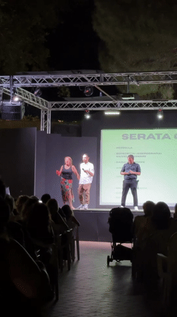 Outdoor guest night event with live performances in Isola delle Femmine