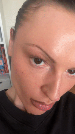 Person photographed working at desk in Tunbridge Wells office