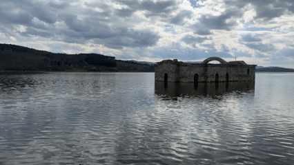 Submerged church ruins documented at Bulgarian reservoir