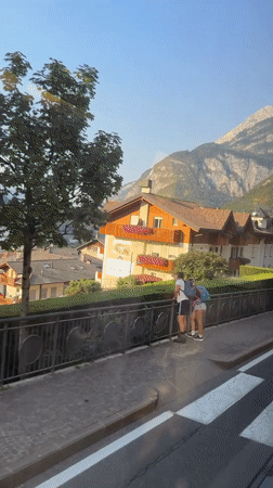 Summer morning at Lake Molveno, Italy