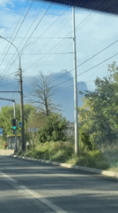 Morning drive through Korobovo and Rusanovo, Russia