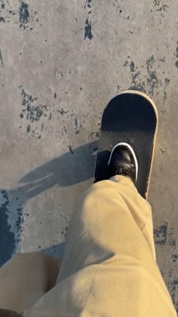 Skateboarder spotted near stadium in Avellaneda, Argentina