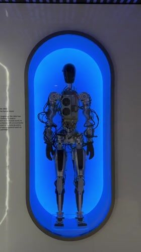 West Hollywood night out: robots, big screens, and a poodle