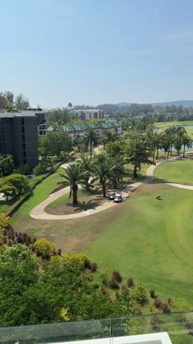 Morning golf course activity recorded in Choeng Thale