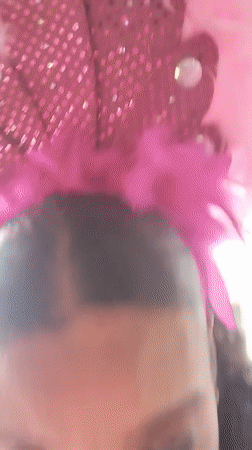 Costumed festival-goers spotted traveling and celebrating in Porlamar