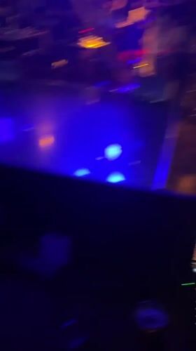 DJ performs at nightclub in Sliven, Bulgaria
