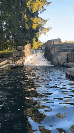 Imatra's rapids, historic hotel, and outdoor military relic