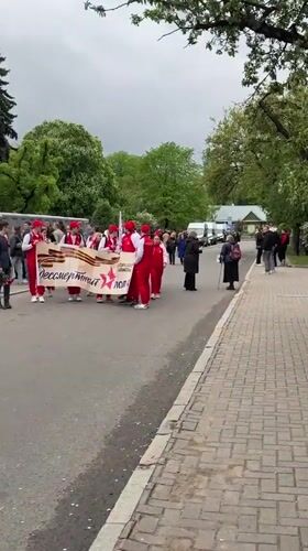Public gatherings with flags observed in Minsk during spring