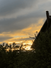 Dramatic sunset clouds captivate Nizhny Novgorod residents Friday evening