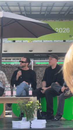 Berlin Art Week panels, gallery openings, and a rooftop drummer