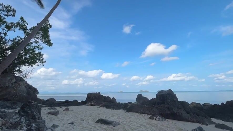 Tranquil beach scene documented at Baan Taling Ngam, Thailand