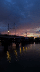 Surat Thani bridge and dusk scenes, June 2026