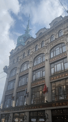 Street documentation captures Saint Petersburg architectural facades and infrastructure