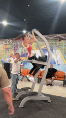 Fitness demos and martial arts performances enliven shopping mall