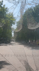 Morning scenes from Shymkent streets, parks, fountains captured