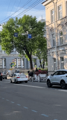 Everyday street life documented across Saint Petersburg parks and stations