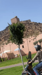 Sunny afternoon street scenes documented across Marrakesh