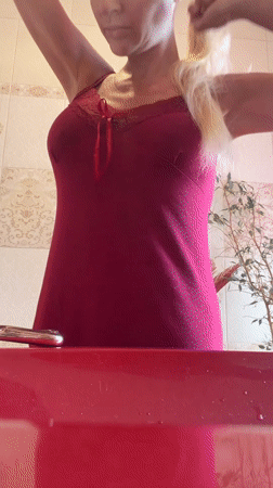 Morning bathroom routine with skincare and grooming in Novosibirsk