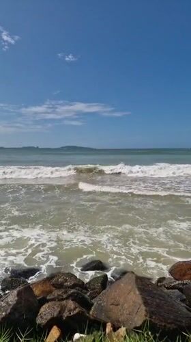 Morning beach activity captured at Weligama, Sri Lanka
