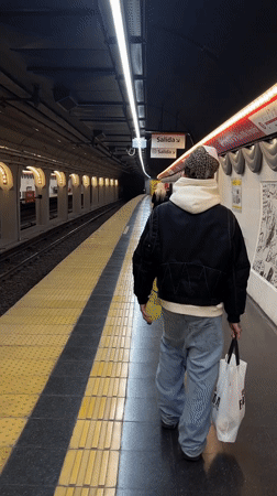 Buenos Aires residents captured in routine evening activities