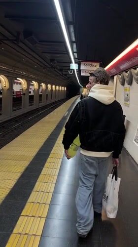 Buenos Aires residents captured in routine evening activities