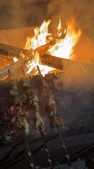 Backyard barbecue gathering documented in Tomilino, Russia