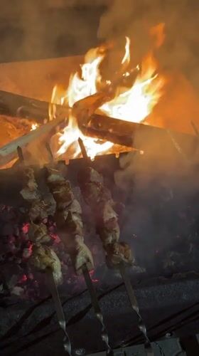 Backyard barbecue gathering documented in Tomilino, Russia
