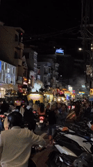 Buddhist parade with illuminated floats draws crowds in Da Lat