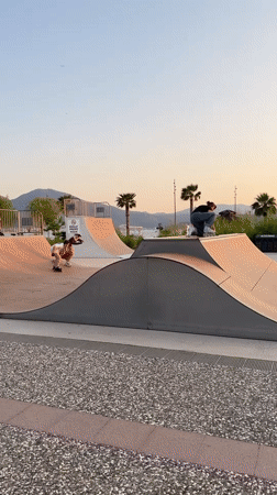Afternoon recreation captured at Fethiye park during golden hour