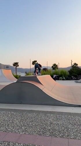 Afternoon recreation captured at Fethiye park during golden hour