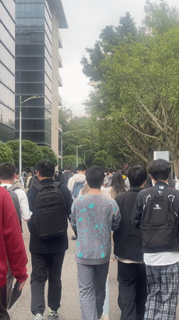 Early morning activity observed in Chongqing High-tech Zone