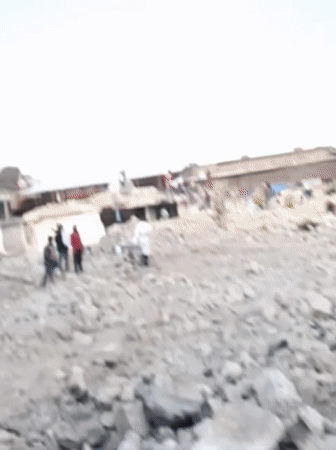 Nairobi's Gikomba Market reduced to rubble, people salvage amid debris