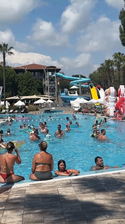 Full day at a Manavgat resort pool, Barut Hemera
