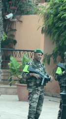 Armed military personnel observed in Marrakesh
