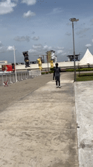 Rollerblading practice sessions and daily life captured across Accra