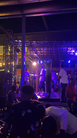 Live music and nightclub gathering draws crowds in Obosi