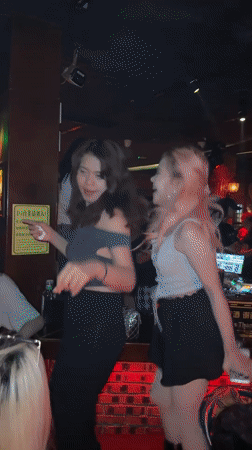 Nightclub scene captured in Liangjiang during weekend afternoon